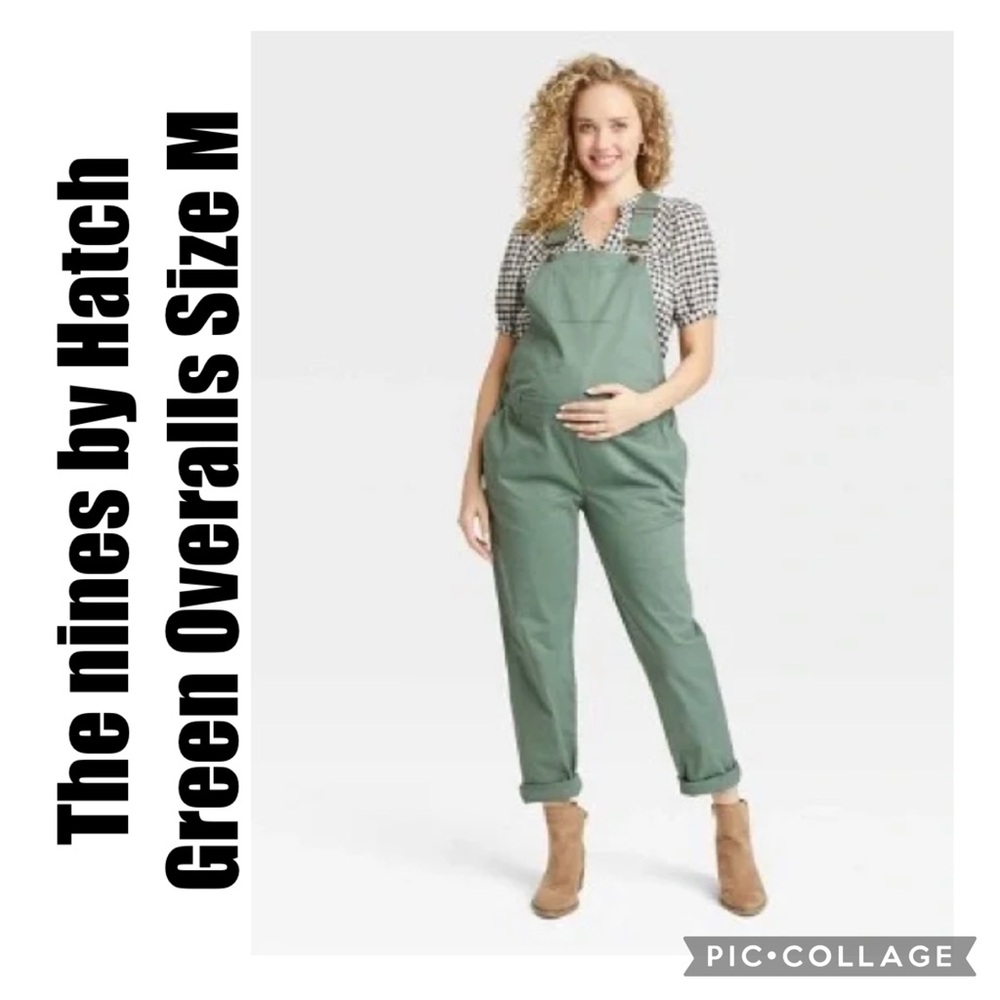 The Nines by HATCH Green Overalls